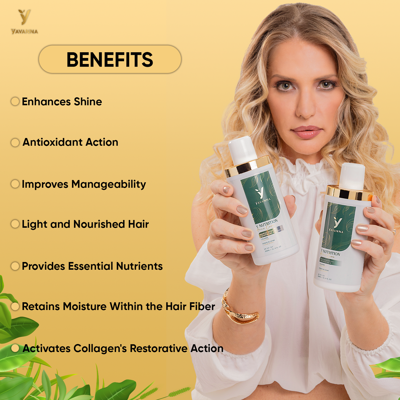 Yavanna Y Nutrition Kit 300mL - Hair Nutrition
