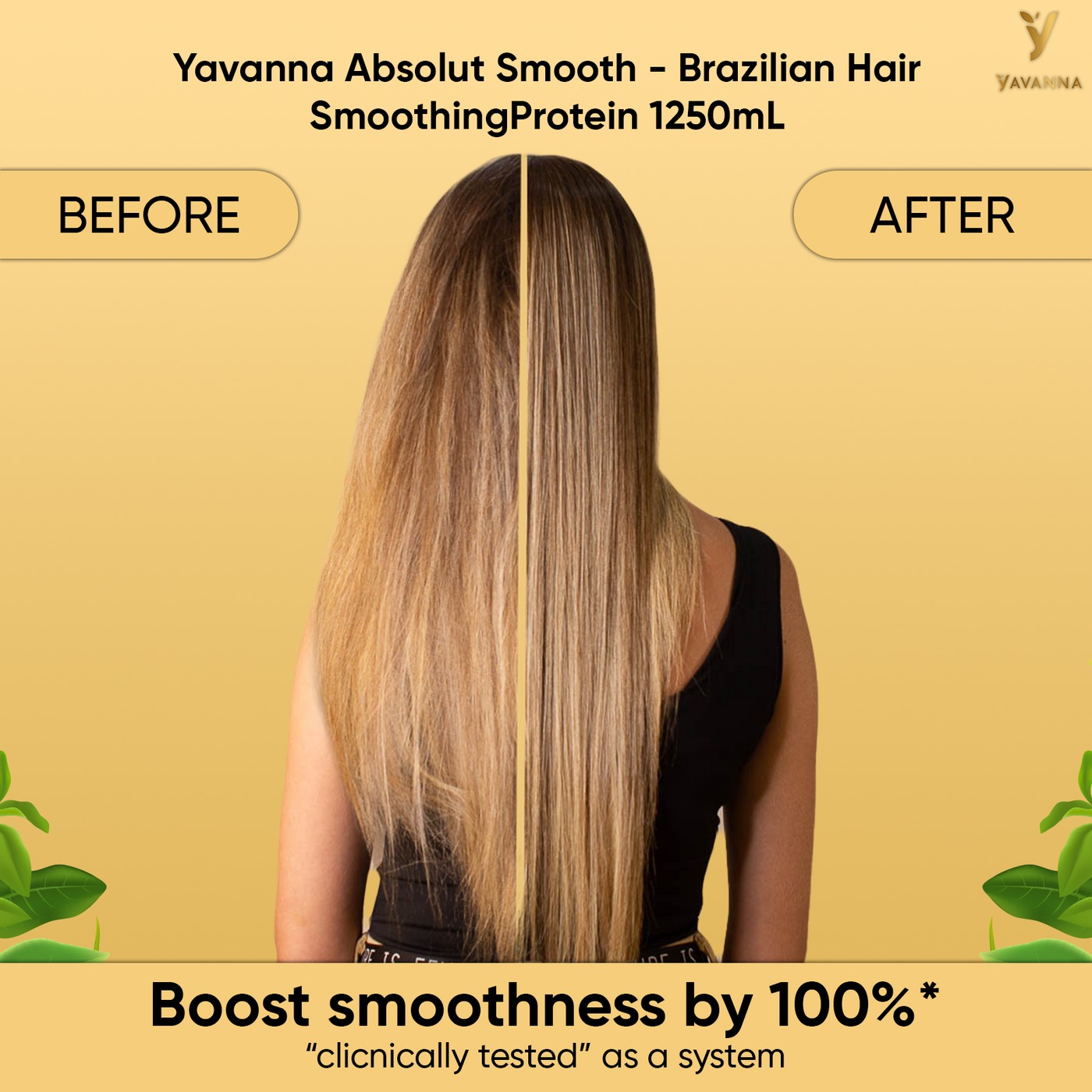 Yavanna Absolut Smooth - Brazilian Hair Smoothing Protein