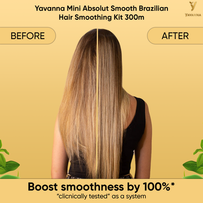 Yavanna Mini Absolut Smooth - Brazilian Hair Smoothing Kit 300mL
